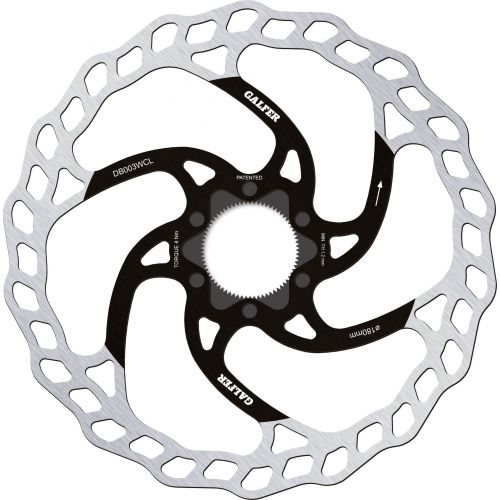 [DB003WCL] Disque Galfer Wave 180mm 1.8 CenterLock 127g