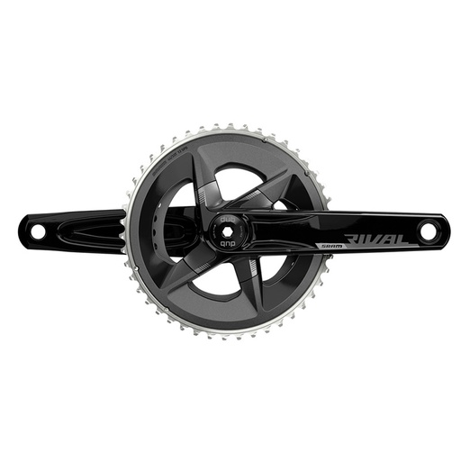 [00.6118.614.006] Pédalier Sram Rival D1 Dub 107 BCD 172.5 46x33 12v Alu Noir (sans boitier)