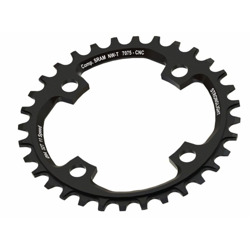 Plateau Stronglight Sram X01 1x11 94 BCD 30t Noir
