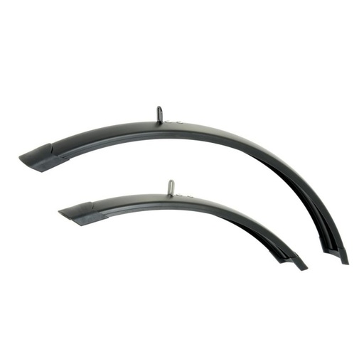Set de Garde-Boue Pletscher Fender Sport R65 Alu 29" Noir 65mm