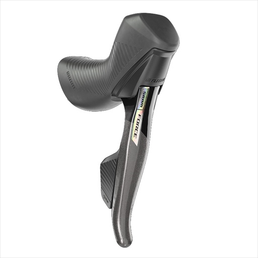 Manette/Levier Fr+Der Sram Force AXS D2 Hydro Gauche 1300mm+etrier Flat Gris iridescent