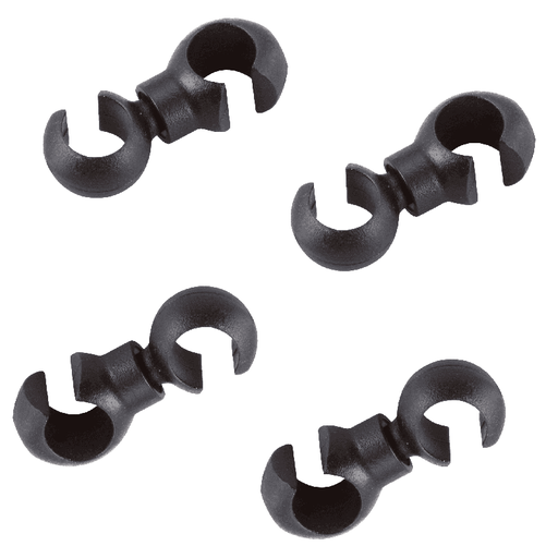 Clips articulés Elvedes pour gaine Ø4,3mm-5mm UNITE