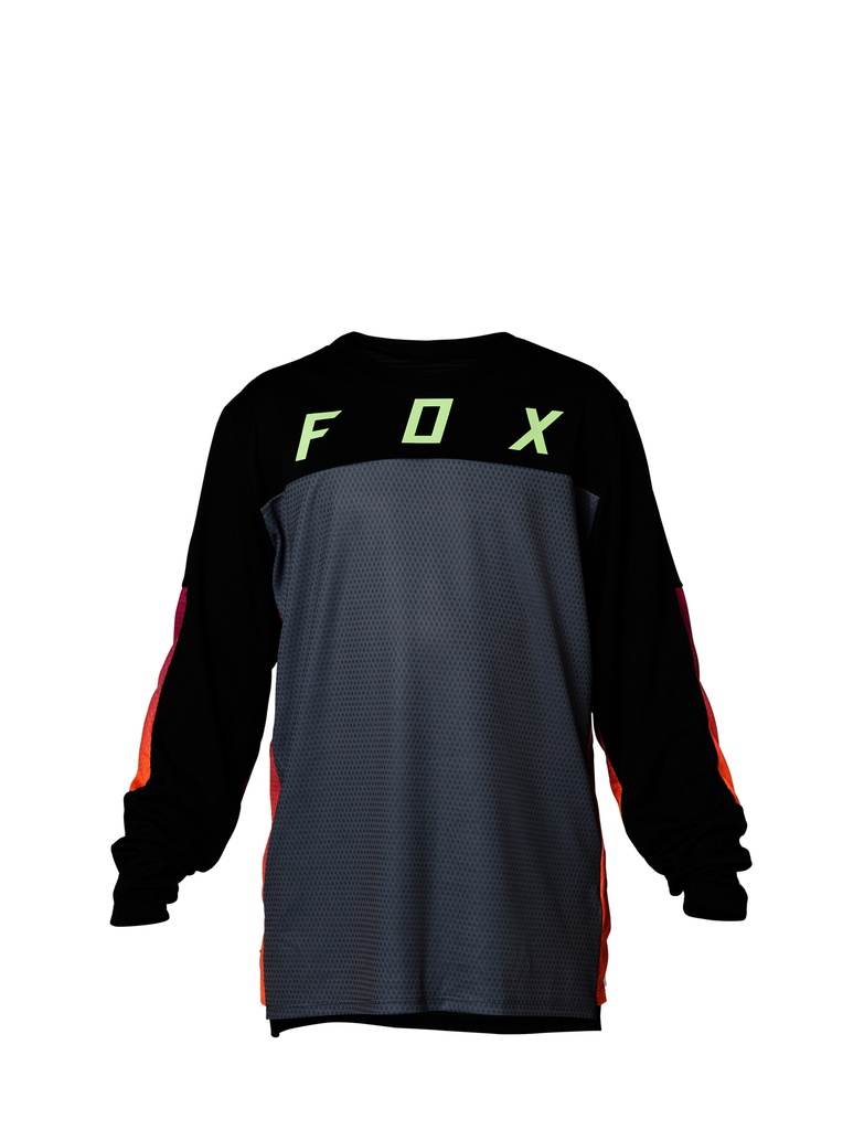 Fox Youth Defend LS Jersey Race Black
