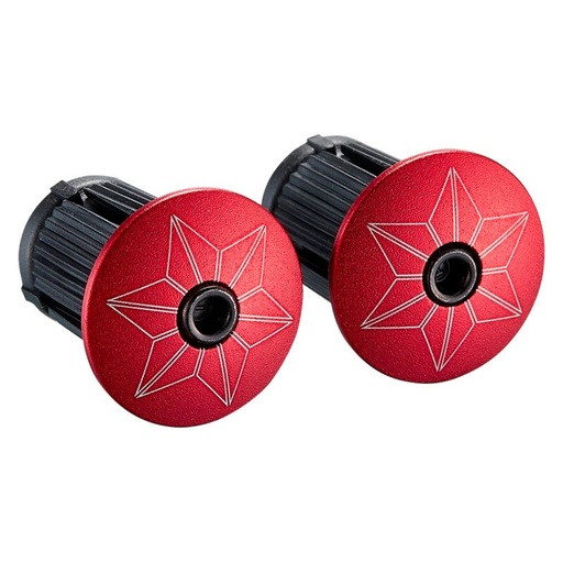 Jeu de Bouchon de Cintre Supacaz Rouge ano