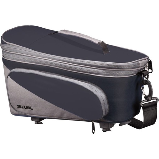 Sacoche Tubus Racktime Talis Plus +support SNAPIT 23x18x37cm Noir/Gris 8L