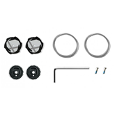 Northwave SLW X-Dial Knob Kit White/Black