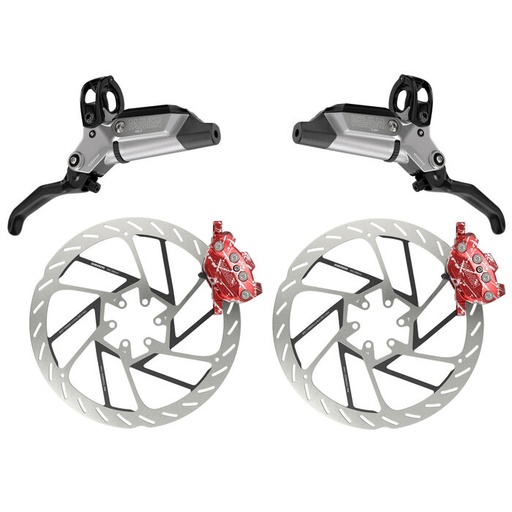 [00.5018.237.000] Kit Complet Freins Sram Maven Ultimate Stealth Splash Red