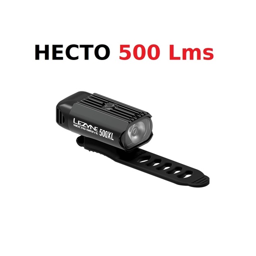 Lampe Av Lezyne Hecto Drive 500XL Black