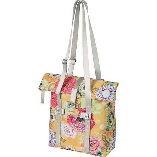 Sacoche Basil Bloom Field 20L Etanche+réfléchissant (30x15x38cm)