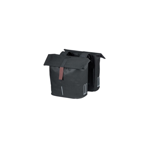 Sacoche Basil City Double Bag 28-32L Noir