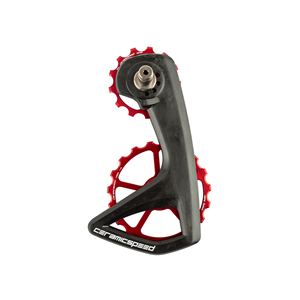 Chape CeramicSpeed OSPW RS 5spoke Shimano 9250/8150 Red Alloy