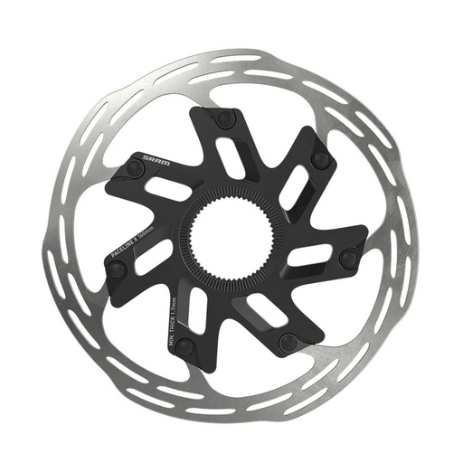 [00.5018.235.000] Disque Sram PaceLine X Centerlock 140mm Noir/Argent