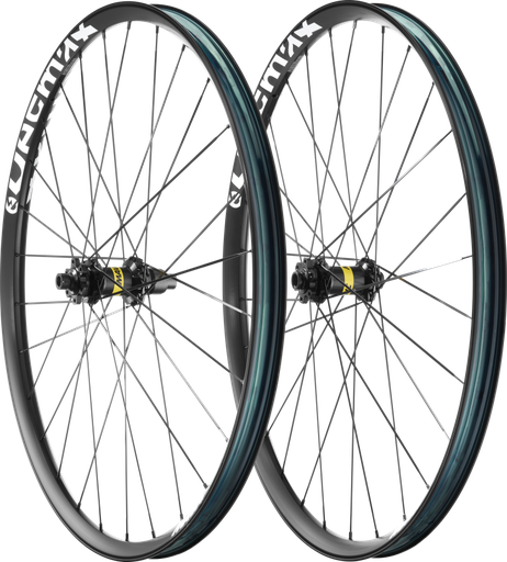 Paire de Roues Mavic E-Deemax Black/Yellow Boost 29" XD