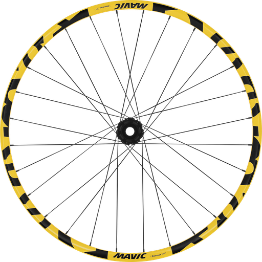 Roue av Mavic Deemax DH Yellow 29" 20x110 6t