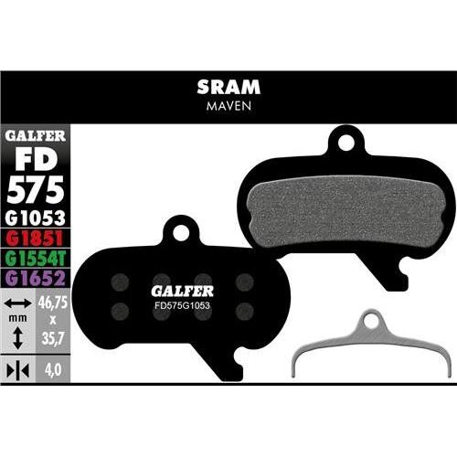 [FD575G1053] Plaquettes de Freins Galfer Sram Maven Performance