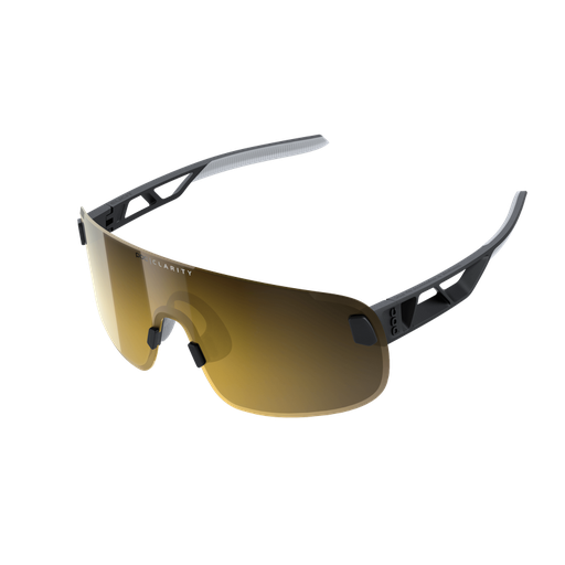 Poc Elicit Google Uranium Black Clarity Road/Partly Sunny Gold Cat.2