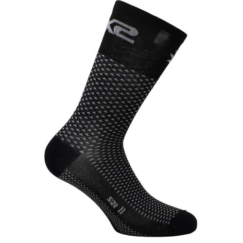 Chaussette SIXS Short Logo Black Carbon/Black