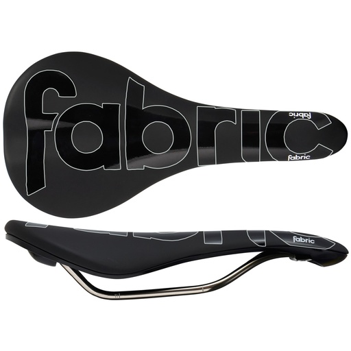 Selle Fabric Shallow Titane Black/White
