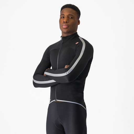 Castelli Ultra Rain Cape Black/Silver