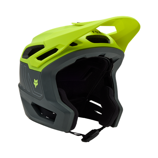 New Casque Fox Dropframe Pro Runn Fluo Yellow