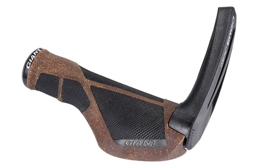 [190000115] Poignées Giant Ergo Max Plus Lock-On Black/Gum
