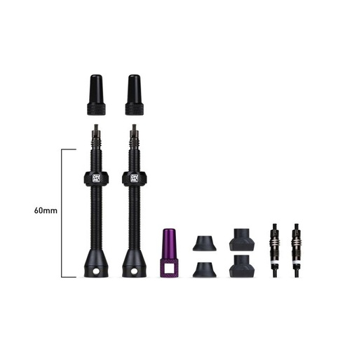 [DY-094] [DY094] Dynamic Barkeeper Tubeless Valves 60mm - 1set