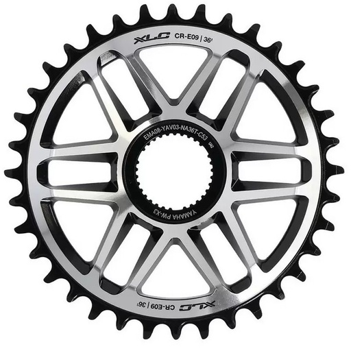 Plateau XLC CR-E09 DM 36d Alu comp Yam PW-X3