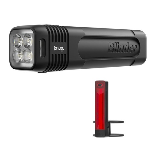 Eclairage Knog Blinder Pro 600 / Plus Rear - Black Set 