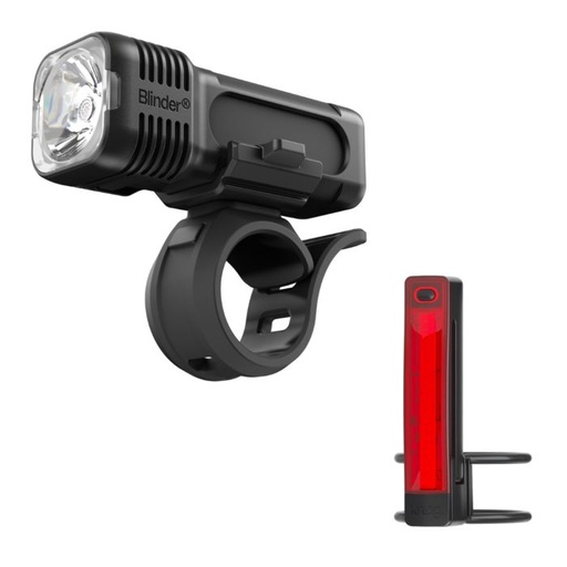 Eclairages Knog Blinder Pro 400 / Plus Rear - Black Set