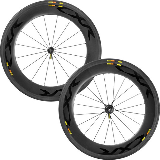 [4610] Roue arrière Mavic Cosmic CXR80 boyau (modèle test)