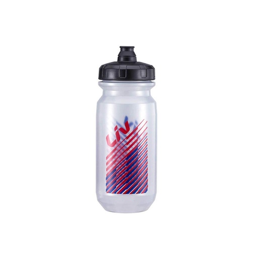 [5501] Bidon Liv DoubleSpring 600ml White/Purple/Blue