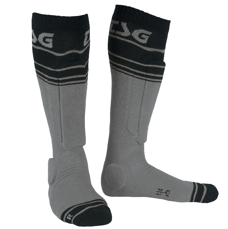 Chaussettes Protection TSG Riot grises 