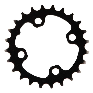 [11.6215.093.000] Plateau Truvativ MTB V1 BlastBlack 24t 64mm Alu