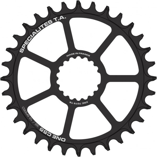 Plateau TA ONE C55 Cannondale Direct Mount Hg 10/11/12V 30t