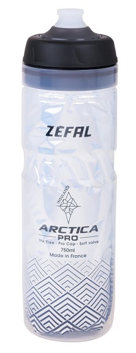 Bidon Zefal Arctica Pro 750mL argent/noir