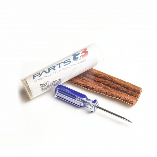 Kit de Réparation Tubless Parts 8.3 (5 mèches + outils)