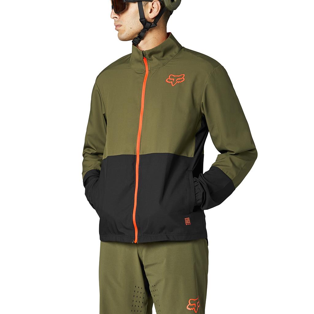 Fox Ranger Wind Jacket Olive Green