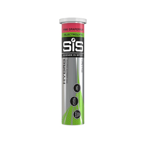 SIS Tablette Go Hydro Pamplemousse rose 20x4,5g