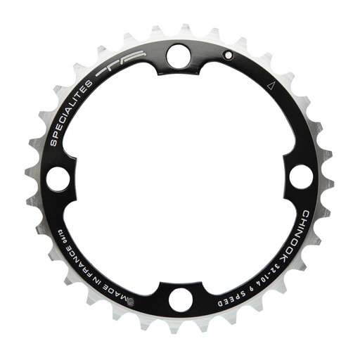 Plateau Spécialités TA Chinook 32t 104mm noir