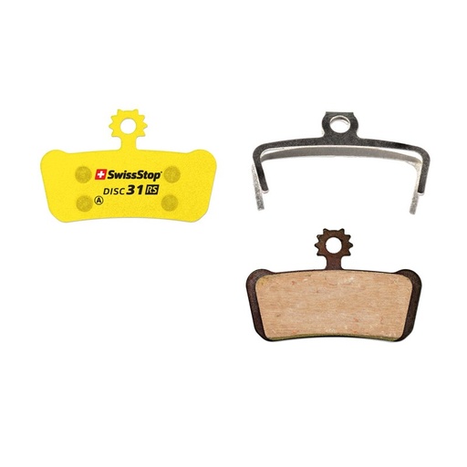 Plaquettes SwissStop Avid XO Trail Elixir Guide G2 31RS (orga)