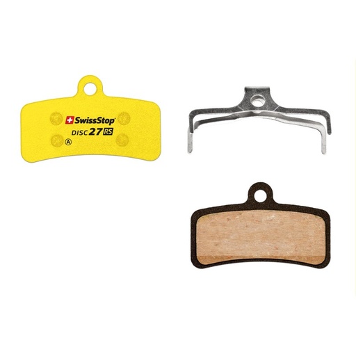 Plaquettes SwissStop Shimano XTR/XT/SLX 28RS (orga)