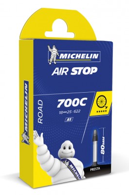 Chambre Michelin AirStop 700x18/25 80mm